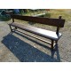 Banc en Chéne Massif