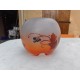 Vase Boule en Pate de Verre de Legras Ecole de Nancy