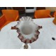 Vase Soliflore en Pate de Verre et étain de G.Lasserre
