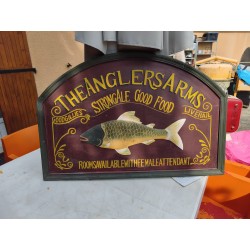 Panneau Bois décoratif " Poisson "