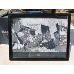 Lithographie " Les Tontons Flingueurs "