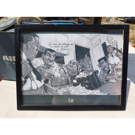Lithographie " Les Tontons Flingueurs "