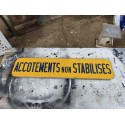 Panneau de Signalisation " Accotements Non Stabilisés "