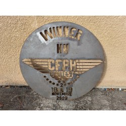 Tole Perforé Harley Davidson Winner GFPA GONTES