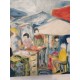 Huile sur Toile de M. Porte