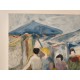 Huile sur Toile de M. Porte