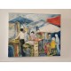 Huile sur Toile de M. Porte