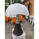 Lampe Pipistrello Grand Modèle - Gae Aulenti pour Martinelli Luce - Base Noire