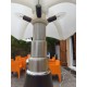 Lampe Pipistrello Grand Modèle - Gae Aulenti pour Martinelli Luce - Base Noire