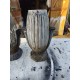 Paire de Vases Art déco Fonte émaillée