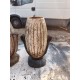 Paire de Vases Art déco Fonte émaillée