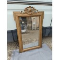 Miroir 19 éme Bois et Stuk doré