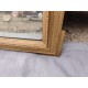 Miroir 19 éme Bois et Stuk doré