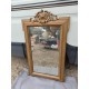 Miroir 19 éme Bois et Stuk doré