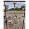 Lustre en Cristal + Paire d'Appliques