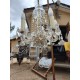 Lustre en Cristal + Paire d'Appliques