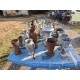 Lot de 38 Vases en Fonte 19 éme