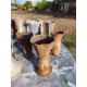 Lot de 38 Vases en Fonte 19 éme