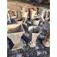 Lot de 38 Vases en Fonte 19 éme