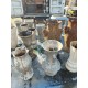 Lot de 38 Vases en Fonte 19 éme