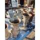 Lot de 38 Vases en Fonte 19 éme