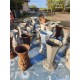 Lot de 38 Vases en Fonte 19 éme
