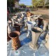 Lot de 38 Vases en Fonte 19 éme