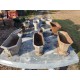 Lot de 13 Jardinières en Fonte 19 éme