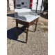 Table de Toilette Marbre Blanc