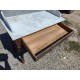 Table de Toilette Marbre Blanc