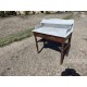 Table de Toilette Marbre Blanc