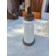 Paire d'Isolateurs EDF en Porcelaine Blanche