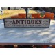 Panneau Bois " Antiquites"