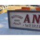 Panneau Bois " Antiquites"