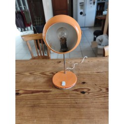 Lampe vintage Métal Orange