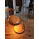 Lampe vintage Métal Orange