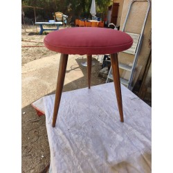 Tabouret Tacke Hocker Vintage Allemand Année 50