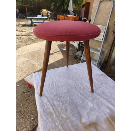 Tabouret Tacke Hocker Vintage Allemand Année 50