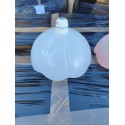 Suspension Vintage en Verre Opalin Blanc