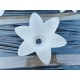 3 Tulipes en Verre Opalin Anciennes