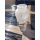 Lot de 5 Tulipes en Verre Opalin Anciennes