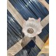 Lot de 5 Tulipes en Verre Opalin Anciennes