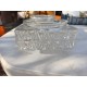 Paire de Plafonnier Verre Transparent des Années 60