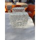 Paire de Plafonnier Verre Transparent des Années 60