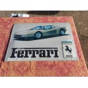 Plaque Tole Publicité Ferrari