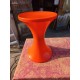 Tabouret Tam Tam Vintage Plastic Orange