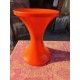 Tabouret Tam Tam Vintage Plastic Orange