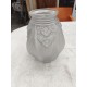 Vase Art déco Verre Moulé Opalin