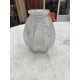 Vase Art déco Verre Moulé Opalin