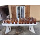 Lot de 41 Flacons , Bouteilles de Pharmacie Verre Marron